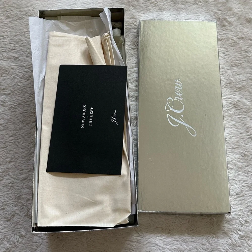 J. Crew Anya Slingback Blush Pink Satin Crystal Bow NWT